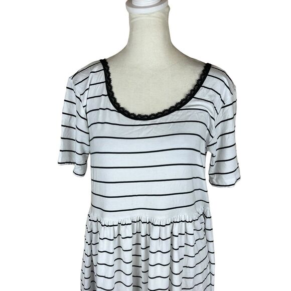 Rosie Pope Women's Short Sleeve Empire Waist Slip M - Picture 3 of 6